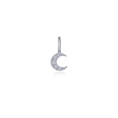Crescent Moon Charm Pendant