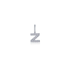 Letter Z Charm Pendant