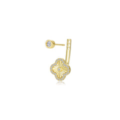 Clover Jacket Earrings
