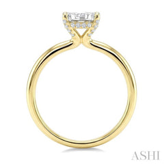 1/2 Ctw Lovebright Circular Shape Round Cut Diamond Cluster Ring in 14K Yellow and White Gold