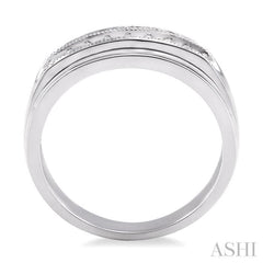 1/8 Ctw Round Cut Diamond Women's Ring in 14K White Gold