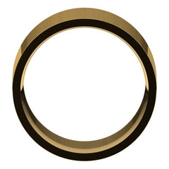 10K Yellow Gold 11 mm Lightweight Comfort-Fit Flat Band Size 6