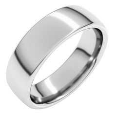 Platinum 6 mm Comfort-Fit European-Style Band Size 9