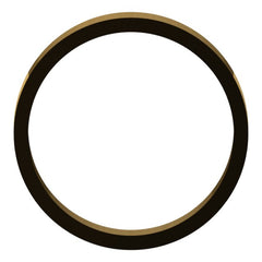 14K Yellow Gold 3.5 mm Flat Band Size 5