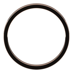 14K Rose Gold 2.5 mm Flat Band Size 6