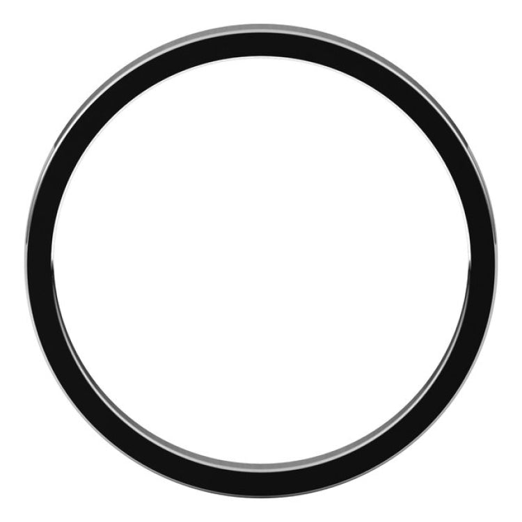 10K White Gold 2 mm Flat Band Size 7