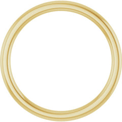 14K Yellow Gold 1.5 mm Comfort-Fit European-Style Band Size 6.5