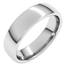 Platinum 5.5 mm Comfort-Fit European-Style Band Size 8