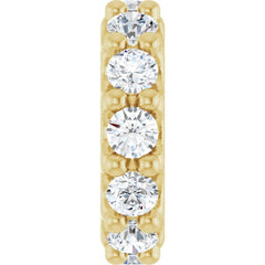 14K Yellow Gold 1/3 CTW Natural Diamond Spacer Charm/Pendant