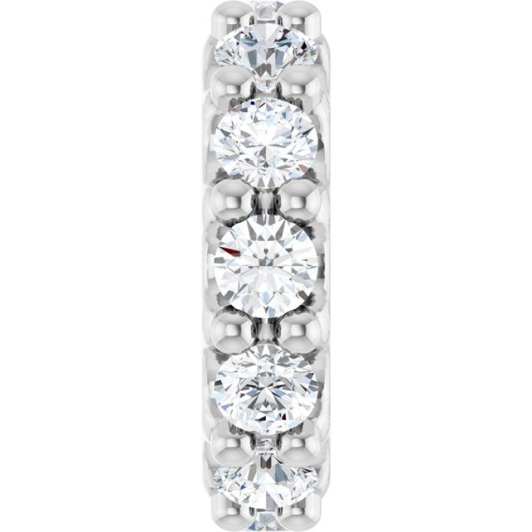 Sterling Silver 1/3 CTW Natural Diamond Spacer Charm/Pendant