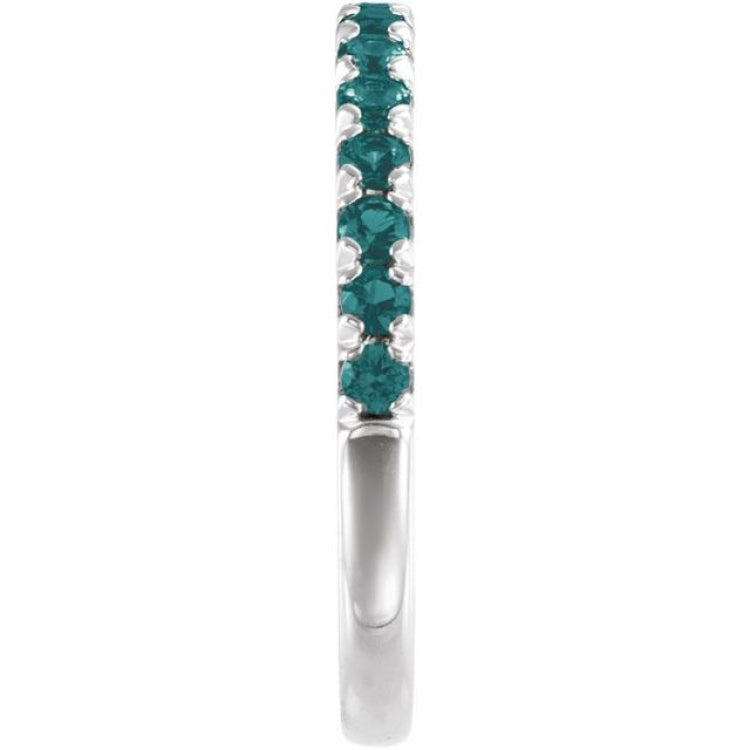 Sterling Silver Natural Alexandrite Stackable Ring