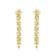 Cluster Leaves Earrings