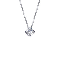 1.5 CTW Solitaire Necklace