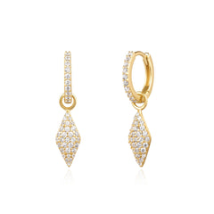 Gold Pav¨¦ Sparkle Huggies