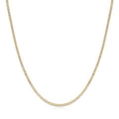 Gold Pav¨¦ Necklace
