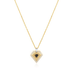 Gold Geometric Necklace