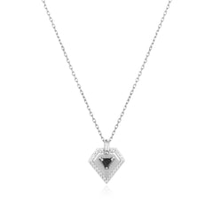 Silver Geometric Necklace