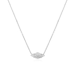Silver Pav¨¦ Sparkle Necklace