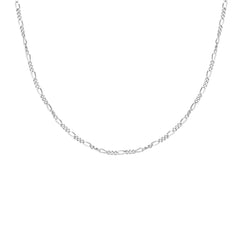 Silver Filia Curb Chain Necklace