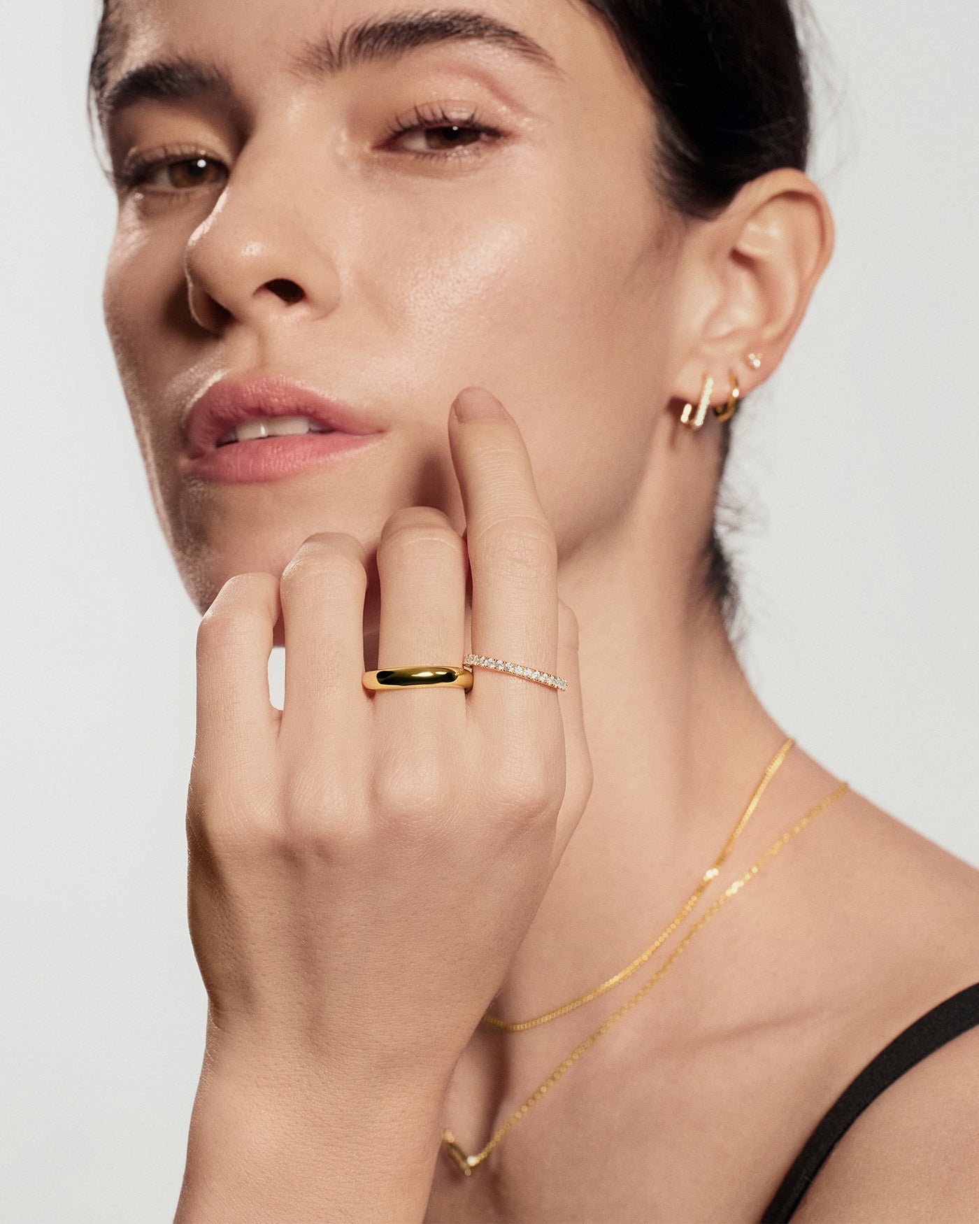 gold pav¨¦ ring - Ania Haie