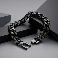 Black Stainless Steel 14mm Chain - 9 Inch